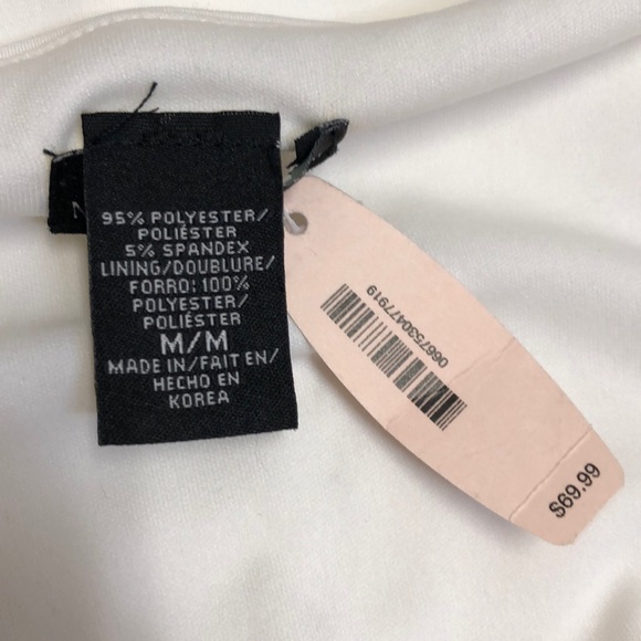 MODA INTERNATIONAL. Little White Dress 0139 - Picture 7 of 8